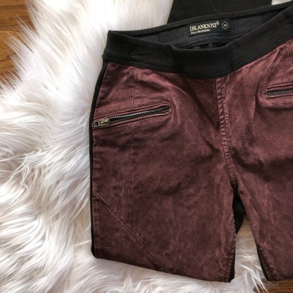 Suede leggings - Picture 4 of 12